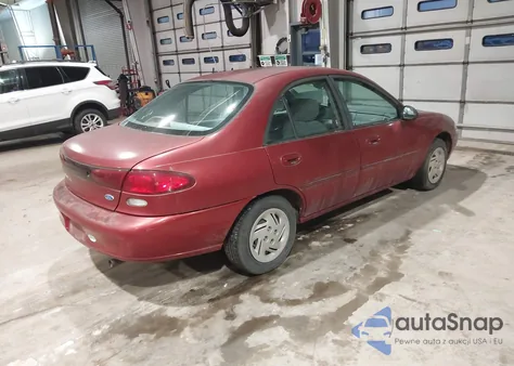 1997 Ford Escort Lx from USA, damaged, VIN 1FALP13PXVW360300